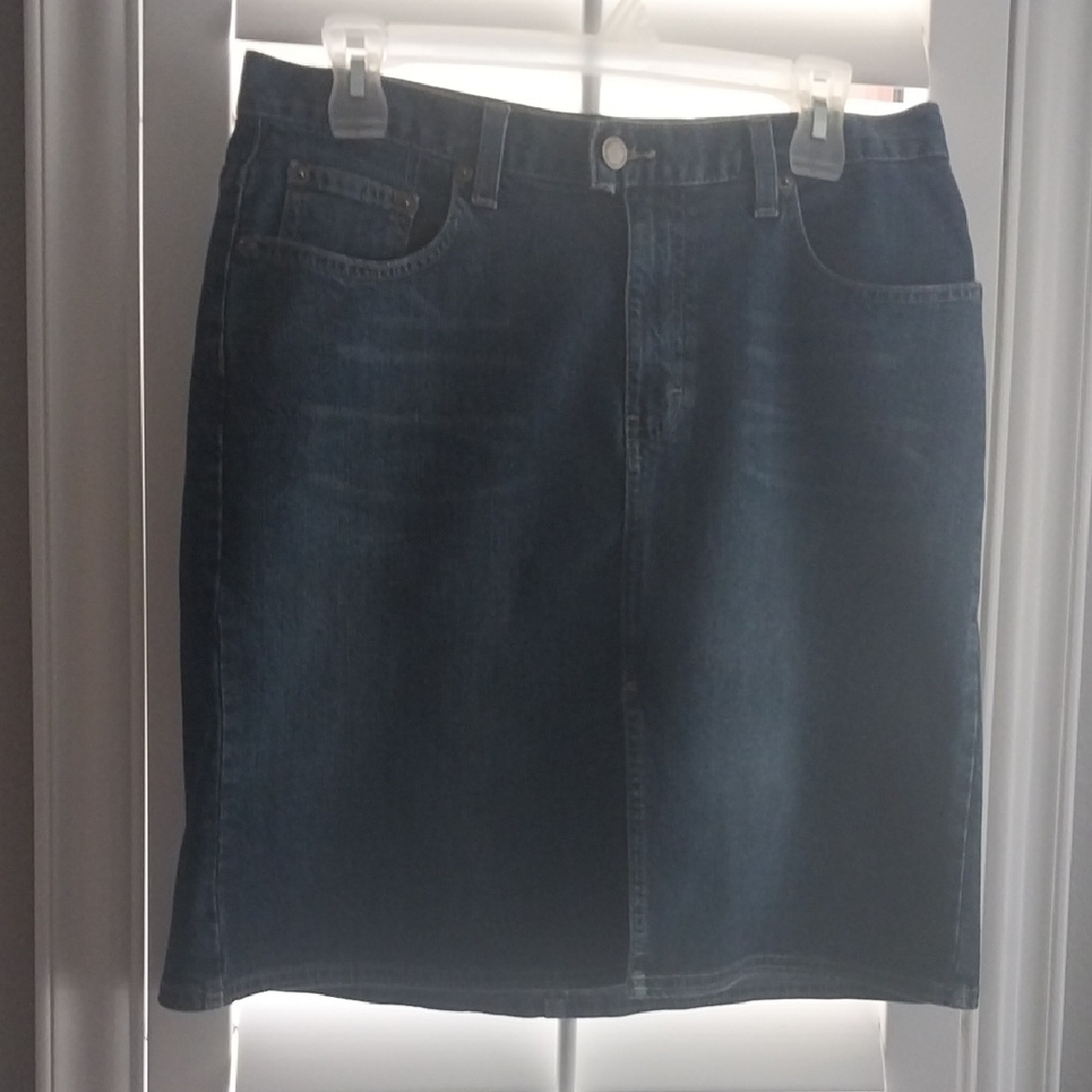 Classic Denim Skirt